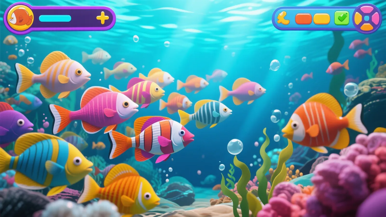 欢乐捕鱼场景图